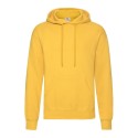 Sweat homme à capuche doublée en polycoton, poche kangourou, 280 g/m²