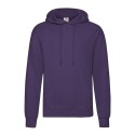 Sweat homme à capuche doublée en polycoton, poche kangourou, 280 g/m²