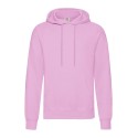 Sweat homme à capuche doublée en polycoton, poche kangourou, 280 g/m²