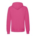 Sweat homme à capuche doublée en polycoton, poche kangourou, 280 g/m²
