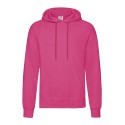 Sweat homme à capuche doublée en polycoton, poche kangourou, 280 g/m²