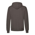 Sweat homme à capuche doublée en polycoton, poche kangourou, 280 g/m²