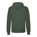 Sweat homme à capuche doublée en polycoton, poche kangourou, 280 g/m²