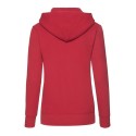 Sweat femme à capuche doublée en polycoton, poche kangourou, 280 g/m²