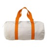 Sac polochon en coton recyclé avec anses colorées, 240 g/m²