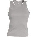 Débardeur femme dos nageur en coton épais, 220 g/m²