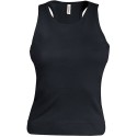 Débardeur femme dos nageur en coton épais, 220 g/m²