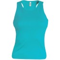 Débardeur femme dos nageur en coton épais, 220 g/m²