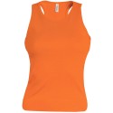 Débardeur femme dos nageur en coton épais, 220 g/m²