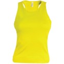 Débardeur femme dos nageur en coton épais, 220 g/m²