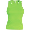 Débardeur femme dos nageur en coton épais, 220 g/m²