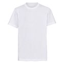 T-shirt enfant col rond manches courtes idéal pour la sublimation, 160 g/m²