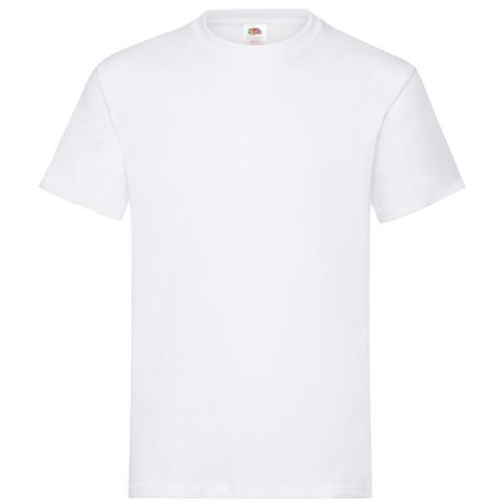 T-shirt heavy en coton lourd col rond, manches courtes, 195 g/m²