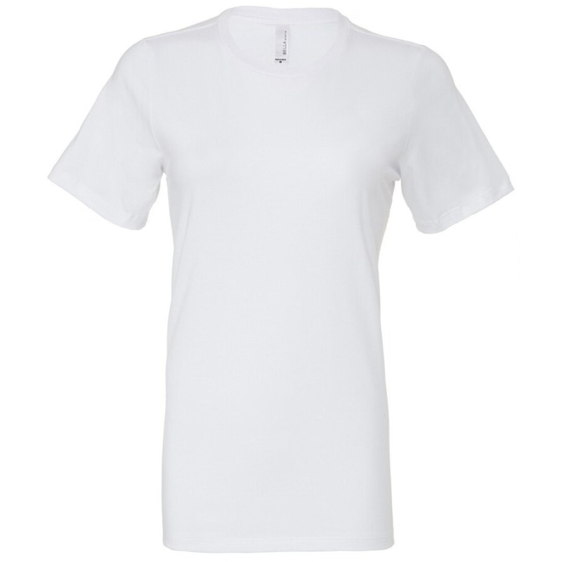 T-shirt femme ample manches courtes en coton doux, 145 g/m²