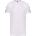 T-shirt homme col rond stretch en coton élasthanne, 160 g/m²