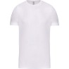 T-shirt homme col rond stretch en coton élasthanne, 160 g/m²