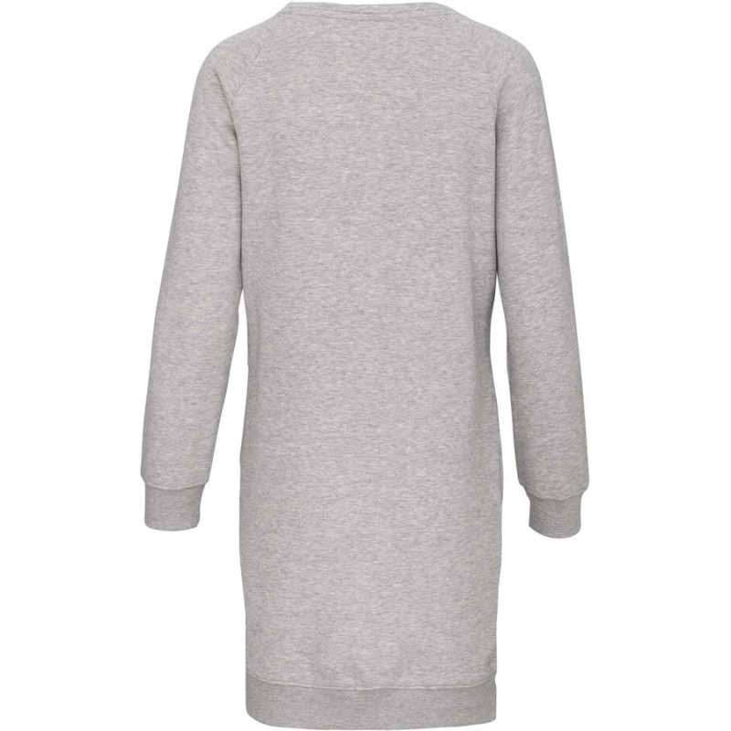 Sweat robe lounge pour femme en coton bio "No Label", 270 g/m²