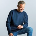 Sweat-shirt moderne à manches montées, tissu 3 couches, 280 g/m²