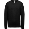 Pull-over premium  col V élégant et confortable, 330 g/m²