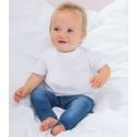 T-shirt bébé en coton biologique à manches courtes, 160 g/m²