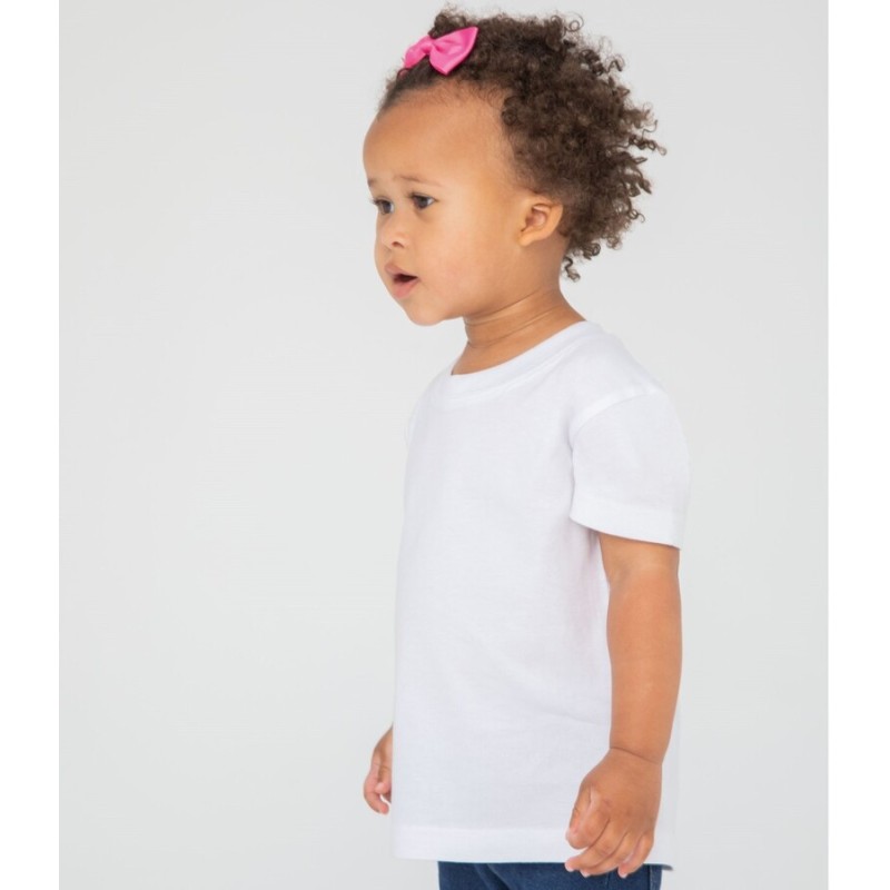 T-shirt bébé en coton biologique à manches courtes, 160 g/m²