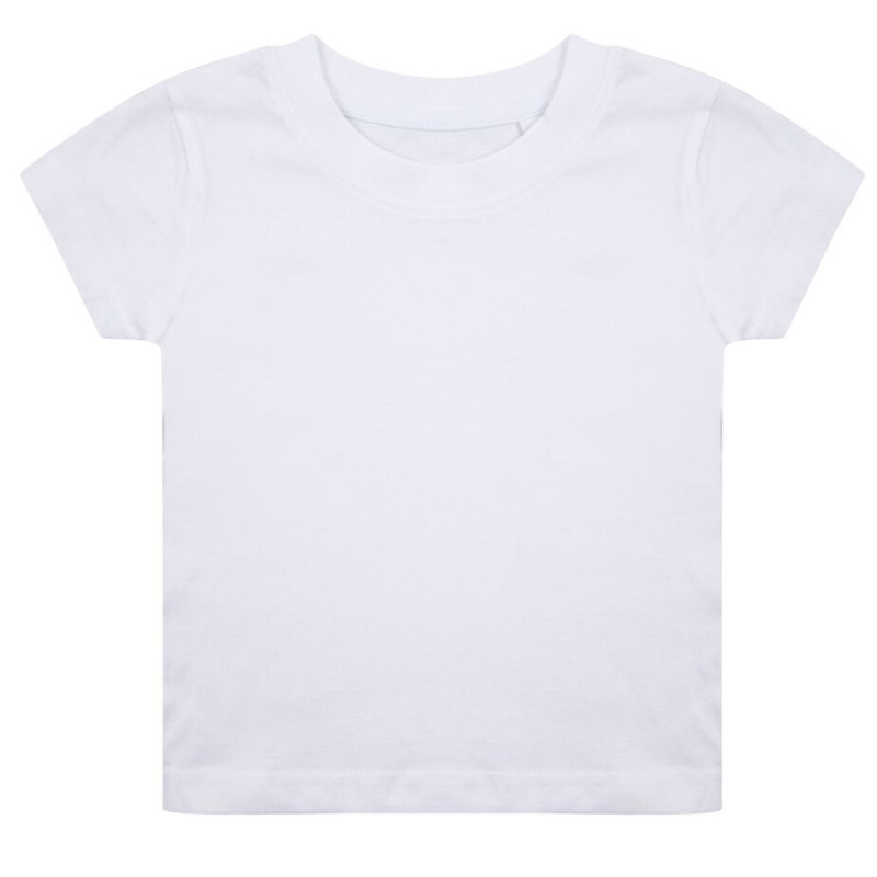 T-shirt bébé en coton biologique à manches courtes, 160 g/m²