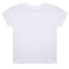 T-shirt bébé en coton biologique à manches courtes, 160 g/m²