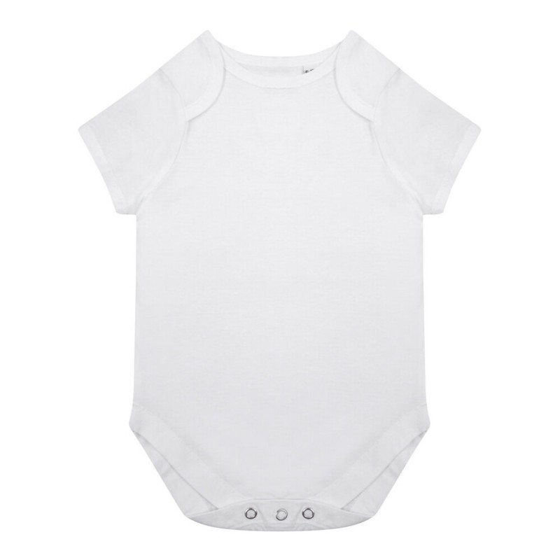 Body bébé en coton biologique à manches courtes, 160 g/m²