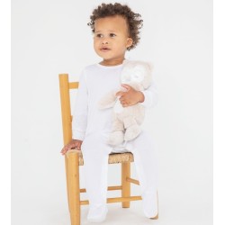 Pyjama bébé manches longues en coton biologique, 160 g/m²