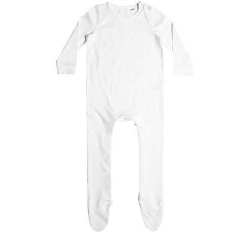 Pyjama bébé manches longues en coton biologique, 160 g/m²