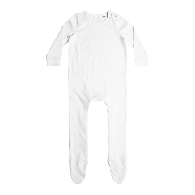 Pyjama bébé manches longues en coton biologique, 160 g/m²