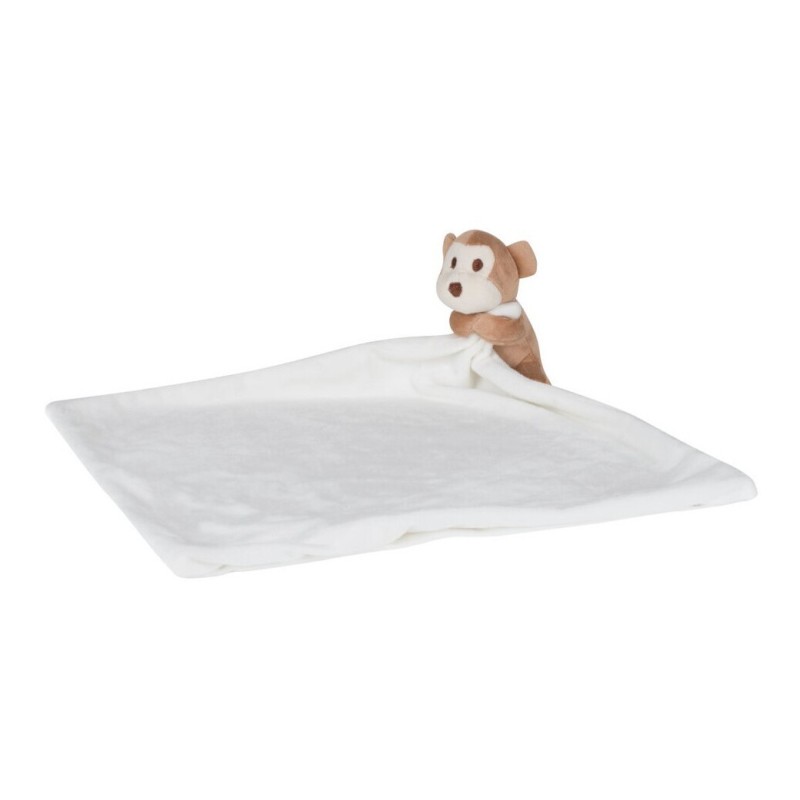 Doudou plat singe pour bébé, conforme norme EN71