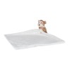 Doudou plat singe pour bébé, conforme norme EN71