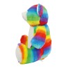 Peluche zippée Ours multicolore pour bébé, conforme norme EN71