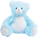 Peluche zippée Ourson pour bébé, conforme norme EN71