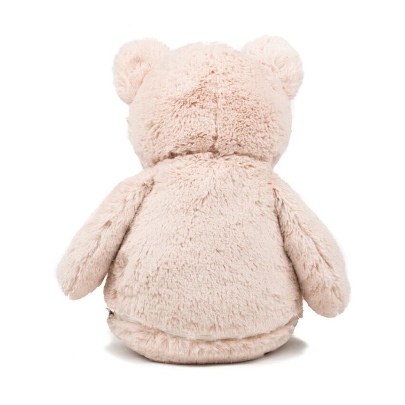 Peluche zippée Ours pour bébé, conforme norme EN71