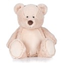 Peluche zippée Ours pour bébé, conforme norme EN71