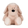 Peluche zippée Chien pour bébé, conforme norme EN71