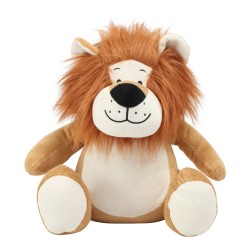 Peluche zippée Lion pour bébé, conforme norme EN71