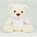 Peluche Ours avec t-shirt pour bébé, conforme norme EN71