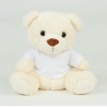 Peluche Ours avec t-shirt pour bébé, conforme norme EN71