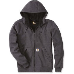 Sweat-shirt CARHARTT zippé capuche déperlant et robuste, 290 g/m²