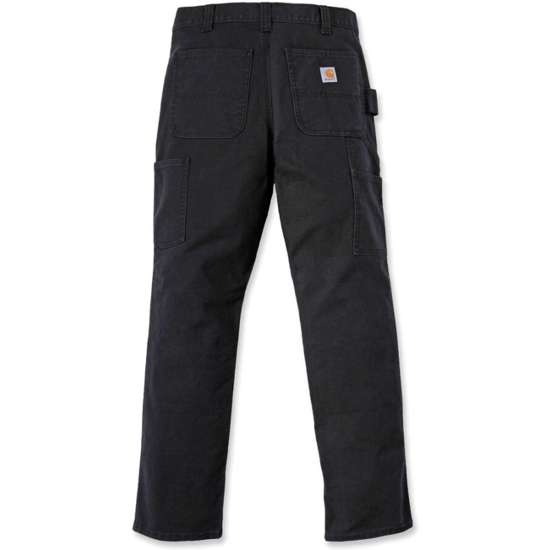 Pantalon CARHARTT stretch en coton taille basse multi-poches