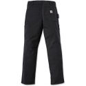 Pantalon CARHARTT stretch en coton taille basse multi-poches