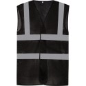 Gilet de sécurité respirant à maille ajourée recyclée