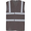 Gilet de sécurité respirant à maille ajourée recyclée