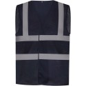 Gilet de sécurité respirant à maille ajourée recyclée