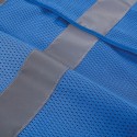Gilet de sécurité respirant à maille ajourée recyclée