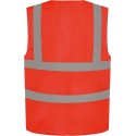 Gilet de sécurité respirant à maille ajourée recyclée