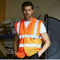 Gilet de sécurité respirant à maille ajourée recyclée